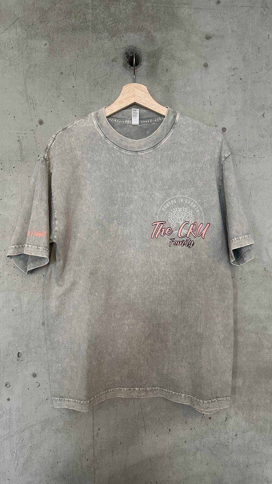 CRU Family T-shirt Matcha front